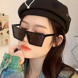 Sunglasses Brand Designer Men Luxury Multicolor Square Frame Women Rectangle Eyewear Lady Trendy Streetwear Accessories