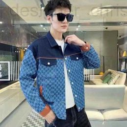 Men's Jackets designer luxury 2023 new Luxury G Letter Casual Fashion Mens women's Denim jacket coat Designer Jeans clothes 8UGF