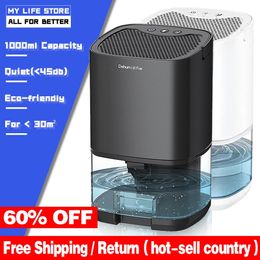 Air Purifiers Portable Dehumidifier With Basic Air Philtre 2 in 1 For Home For Room For Kitchen Quiet Moisture Absorbers Cost-Effective 231113