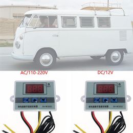 All Terrain Wheels Parts Universal RV Digtal Temperature Controller With Clear Display Screen 12V 24V 110V 220V Digital LED