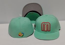 New Mexico Hats Fitted Caps Baseball Hat Red Blue Light Green Black Cap All Size Mix Match Order All Caps High Quality Hat