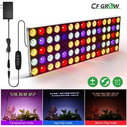 Grow Lights Dimmable LED Grow Light Full Spectrum 750W 1500W 2250W + Timer for Indoor Tent Garden Hydroponics Seedling Veg Bloom Plant Lamp P230413