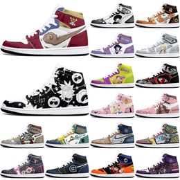 DIY classics customized shoes sports basketball shoes 1s men women antiskid anime cool fashion customized figure sneakers 0001T61G