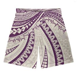 Men's Shorts Polynesian Tribal Fijian Totem Tattoo Fiji Prints Running Men Quick Dry GYM Sport Fitness Jogging Workout Pants
