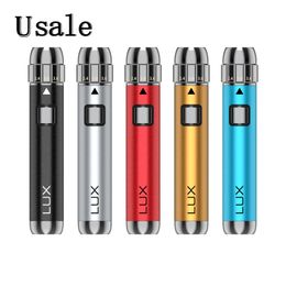 Yocan Lux Mod Built-in 400mah Battery Preheat VV Vape Device For 510 Thread Atomizer Oil Cartridge 100% Authentic