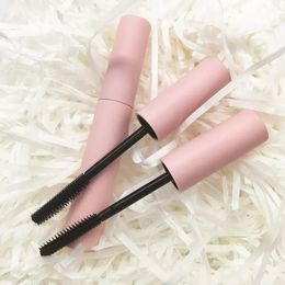 Perfume Bottle 10ml Empty Matte Pink Mascara Tubes Cosmetic Black/White Eyelash Cream Containers Matte Clear Eyebrow Oil Split Vials 231113