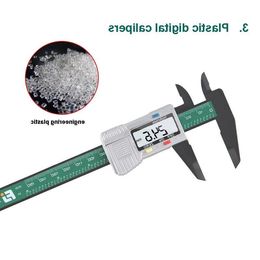 FreeShipping Plastic Digital Display Vernier Caliper 0-150MM Qrbmp