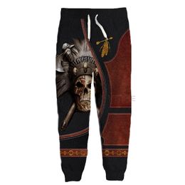 3d Print Men Women Native Indian Wolf Sweat Harajuku Full Length Sweatpants Winter Pants Casual Funny Trousers005