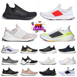 mens women sports running outdoor shoes ultra 19 ultraboosts 20 runners sneakers black white core grey three dna 4.0 ash peach dhgates run shoes