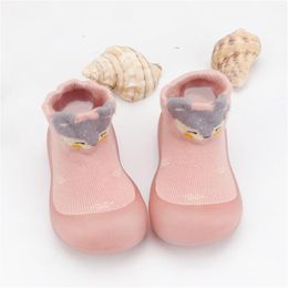 First Walkers Shoes Casual Animals Infant Toddler Indoor Baby Elastic Cute Size 3 Boys 1 Girls