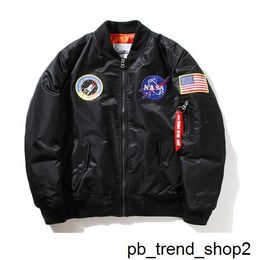 Men's Jackets New Nasa jacket Flight Pilot Mens Stylist Bomber Ma1 Jacket Windbreaker Embroidery Baseball Military Section S-xxl 1 GY45