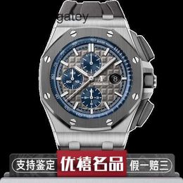 Ap Swiss Luxury Watch New Epic Royal Oak Offshore Series Titanium Metal Automatic Mechanical Men's Watch 26400io.oo.a004ca.02 26400io.oo.a004ca.02 Oo4j