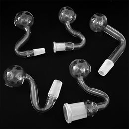 ACOOK smoking pipe 10mm 14mm 18mm male female clear thick pyrex glass oil burner water pipes for rigs bongs big bowls smoking