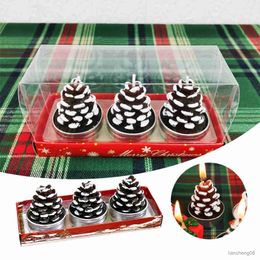 Candles Christmas Decorations Candle Set Gift Box Carnival Home Decoration Candlelight Dinner Candle Lights Adornos R231113