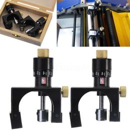 Freeshipping 2X Adjustable Planer Blade Cutter Calibrator Setting Jig Gauge Woodworking Tool Whote