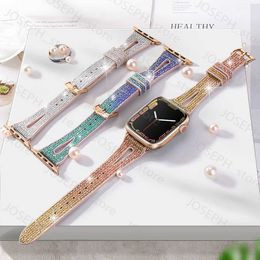Other Fashion Accessories Changes Colour Shiny Jelly Bracelet for Apple Watch Band 41 45mm 38 42mm 40 44mm Women Bling Silicone Strap for iwatch 7 6 5 4 3 J230413