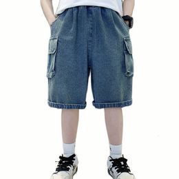 Jeans Jeans For Boy Solid Colour Jeans Boy Summer Kid Jeans Casual Style Children Clothes 6 8 10 12 14 230413