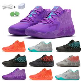 Lamelo Ball Basketball Shoes Mens Sneakers Black Blast Buzz City Queen City Not From Here Rick and Morty LO UFO Rock Ridge Red Men Women Trainers Sports Shoe 40-46