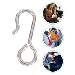 Car Seat Covers 100 Pcs Headrest Hook Stainless Steel S Hooks Auto Cover Carseat Metal Ordinary Supplies