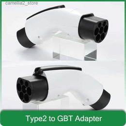 Electric Vehicle Accessories 16A 32A Tesla Type2 to GBT EV Charger Adapter 7KW 22kw 3phase Chinese EVSE Car IEC62196 Charging station Q231114