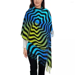 Berets Artist Womens Warm Winter Infinity Scarves Set Blanket Scarf Pure Colour