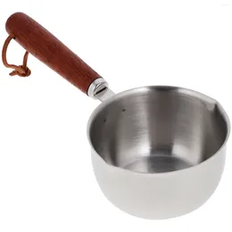 Pans Cooking Sauce Pot With Handle Stovetop Milk Butter Melting Pots