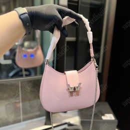 Women Shoulder Bag Luxury Designer Handbags Fashion Crossbody Bags Leather Underarm Pack Chain Cross Body Rhinestones Wallets Beach Handbag