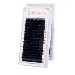 False Eyelashes DOSMOTH 16Rows Thickness 0.03 To 0.20 Faux Mink Individual Eyelash Lashes Soft Extension