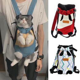 Dog Outdoor cat carrying bag for walking pet riding tracking products Sphynx Kedi Katten mascot backpack mochila gato 231110