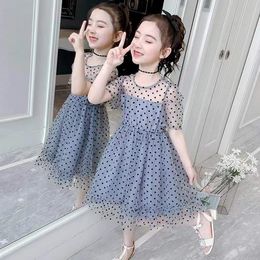 Girl's Dresses spring autumn Kids Baby Girls Princess Clothing Kids Long Sleeve Dress Children Summer Classic Skirts Girl A06