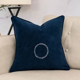 Solid Colour designer pillow slip home furnishings small size pillowcase cotton warmth square rectangle multicolor bedroom pillow cover cushion classic JF002 E23