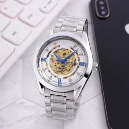 Longin WristWatches for men 2023 New mens Watches 40mm Three stitches Automatic mechanical Watch Top Luxury Brand Steel Strap men Fashion Montre de luxe Type