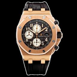 Ap Swiss Luxury Watch Royal Oak Offshore Series 18k Rose Gold Automatic Machinery 26470or.oo.a125cr.01 26470or.oo.a125cr.01 Wyr7