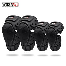 Elbow Knee Pads WOSAWE Cycling Elbow Protector Knee Pads EVA Protective Gear for Motorbike Skiing Skating Skateboard Ridng Racing Safety Guards 231113