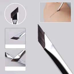 Makeup Brushes Eyeliner Brush Ultra Thin Fine Angle Flat Eyebrow Liner Brow Place Precise Detail