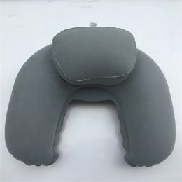 Pillow U Shape Neck Cushion Automatic Air Inflatable Travel For Airplane Car Outdoor School Office Sleeping 231113