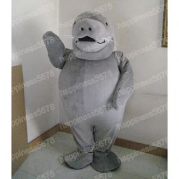 Performance sea cow Mascot Costumes high quality Cartoon Character Outfit Suit Carnival Adults Size Halloween Christmas Party Carnival Dress suits