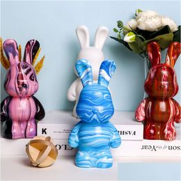 Novelty Games Game Fluid Bear Painting Kit Handmade Parent-Child Toys Violence Rabbit 23Cm Iti Brick Doll Gift Drop Delivery Gifts Ga Dhgby