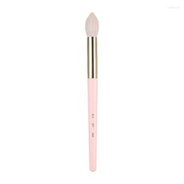 Makeup Brushes S248 Professional Handmade Soft Saibikoho Goat Hair Tapered Eye Shadow Blending Brush Pink Handle Make Up