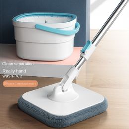 Mops Clean dirt separate mop buckets lazy people save energy rotate mops and clean the house by hand. 230412