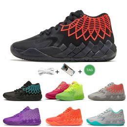 Lamelo Ball Mens Basketball Shoes Black Blast Buzz City Queen City Not From Here LO UFO Rick and Morty Rock Ridge Red Men Women Trainers Sports Sneakers Sneaker