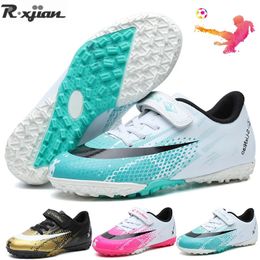 Dress Shoes R.xjian Size 30-39 Football Shoe Kids Original Indoor Turf Soccer Boots Boy Girls Sneakers AG TF Cleats Training Soccer Sneakers 231113