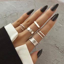 Wedding Rings Vienkim Silver Colour Pearl Set For Women Girls Adjustable Ring Fashion 2023 Jewellery Trendy Gifts Accessories