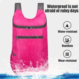 Outdoor Bags Waterproof Backpack Portable Folding Bag Student Large Capacity Movement Men Women Travelling 231114