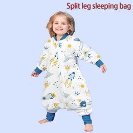 Sleeping Bags Baby Sleeping Bag With Feet For Kids Winter Sleeping Bag For Babies Children Baby Sleep Sack Split Legs Saco De Dormir Infantil 231114