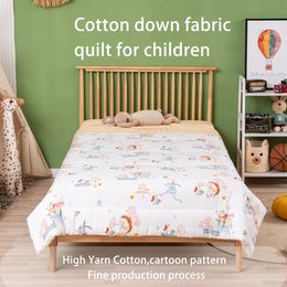 Comforters Children's pure cotton cartoon pattern feather velvet Fibre quilt