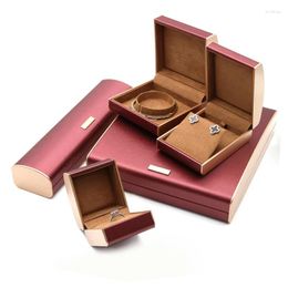 Jewellery Pouches Curved Box Holiday Gift Packaging Ring Pendant Display Cloakroom Jade Storage