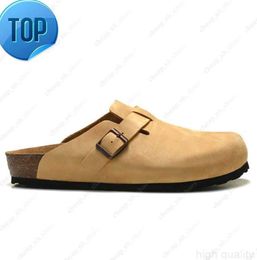 Sandals Designer birks boston clog arizona gizeh men women summer autumn winter slippers Leather felt High quality shoes Outdoor Indoor Buckle Strap