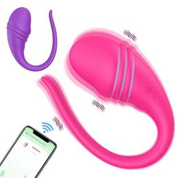 Wireless Remote Control G spot Massager App Vibrators Female Clitoral Stimulator Vibrating Egg Sex Toy for women Vaginal Ball 18 231010