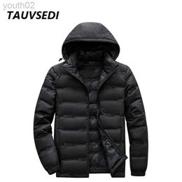 Men's Jackets 6XL White Duck Down Jacket Men All-season Ultra Lightweight Packable Coat Water and Wind-Resistant Big Size Slim Hooded Jackets ZLN231114